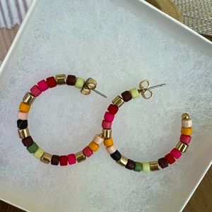 Hoop earrings